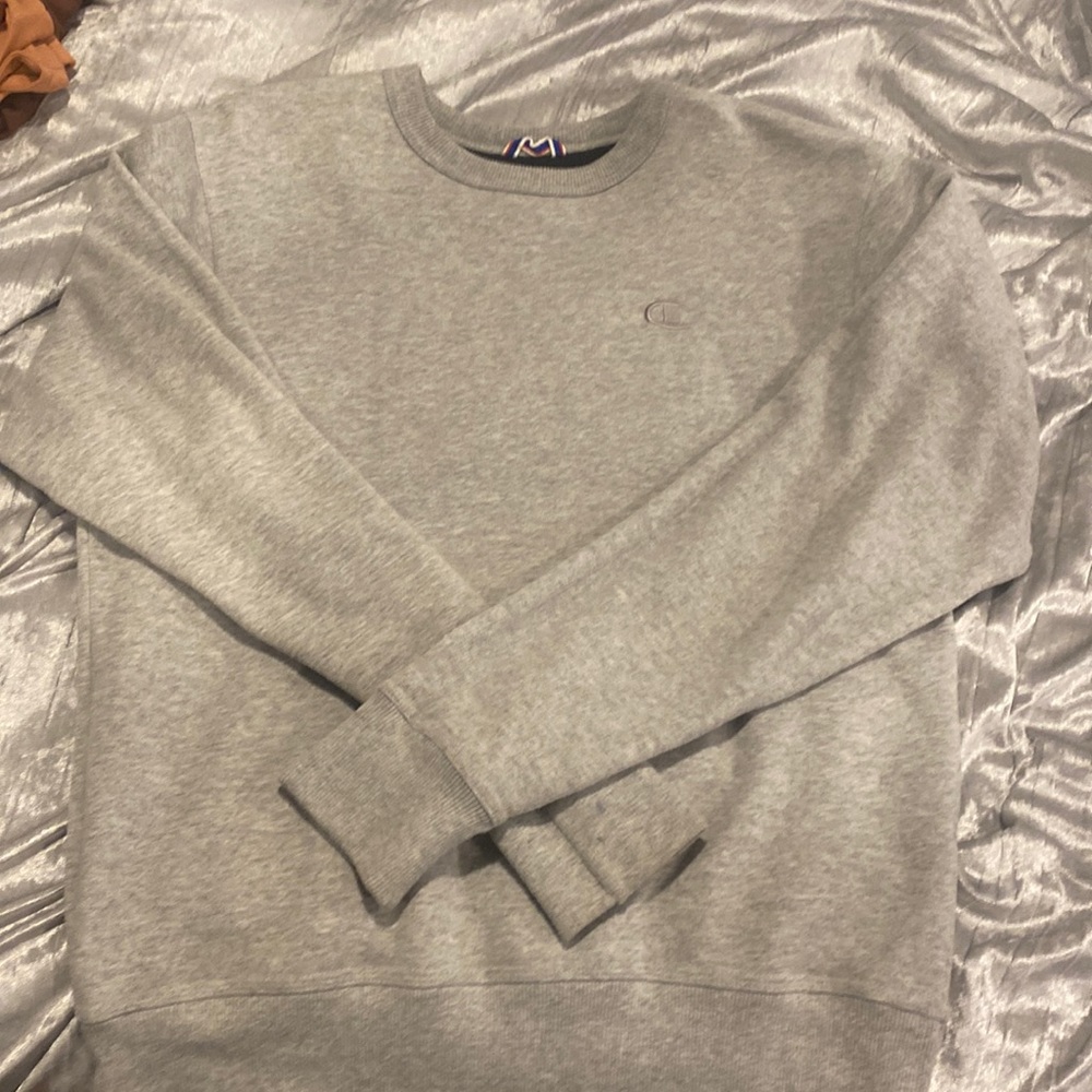 grey champion sweatshirt